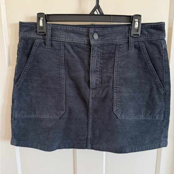 American Eagle Outfitters Dresses & Skirts - American Eagle Outfitters Dark Gray Corduroy Skirt